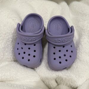 CROCS Kids Classic Clog in Lavender